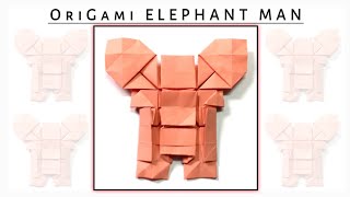 OriGami ELEPHANT MAN (DesiGned BY MASTER JUGAL )