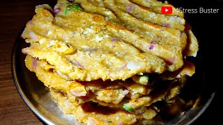 Wheat Flour Snacks Recipe | Jaggery Sweet Recipes | ഗോതമ്പ് ഒറോട്ടി | #4StressBuster