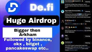 DE. Fi Airdrop claim | Crypto airdrops