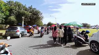 Minggu pagi di Alun alun Kidul Alkid Solo ramenya kayak CFD