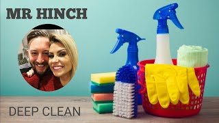 MR HINCH DEEP CLEANS #vlog #mrshinch #cleaning #couplegoals #minky #cleaninghacks #ukblogger #