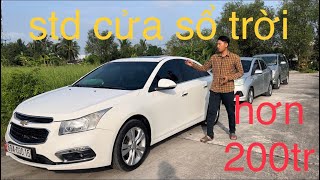 cruze 2016 phom mới số tự động cửa sổ trời.giá chỉ 275tr liên hệ 0947922226