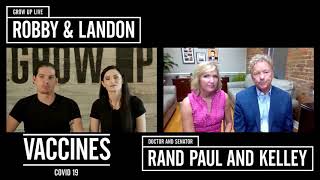 Senator Rand Paul Confronts Forced Vaccinations, Socialism, Faulty COVID Case Numbers And More!