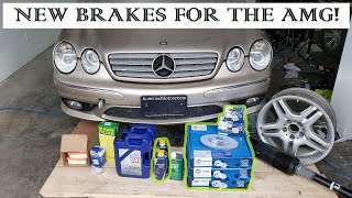 Mercedes CL55 AMG Project - Brake Job How-to : Episode #3