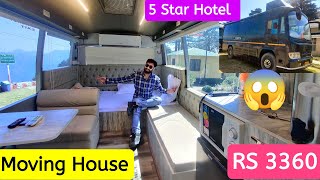 Luxurious Caravan with a Bed. Kitchen & Dining || Best Caravan in India 2022