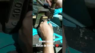 como colocar botão de pressão em bolsas .