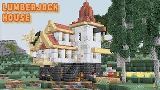 Minecraft Timelapse | Lumberjack House - Building a woodcutter's house!