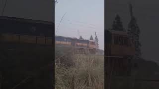 Uttaranchal Sampark Kranti Crossing Garhmuktesar, #indianrailways