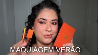 MAQUIAGEM VERÃO / PRAIA usando produtos esquecidos