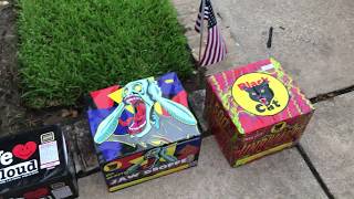 July 4th Fireworks Haul 2018 500 Gram Cakes Review