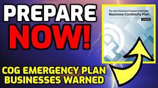 ⚠️ EMERGENCY Continuity of Government Plan JUST SENT OUT!! - Businesses WARNED - PREPARE NOW!!