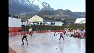 Winter Olympic Games Albertville 1992 - 500 m Blair (Gold) -  Hauck