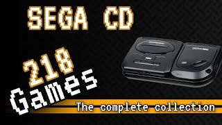 The Sega CD collection [218 games] video evolution and review