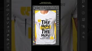 How to Remove a Text from a T-shirt in Photoshop | #shorts