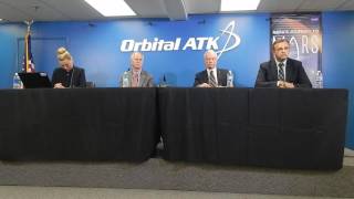 Orbital ATK Post Test Press Conference for NASA SLS