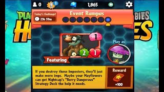 Event Rumpus | Daily Challenge Day 7 | 22 May 2023 | PVZ Heroes