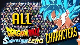 Dragon Ball Sparking Zero Entire Roster REVEALED!