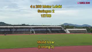 4x200 Meter Lelaki Saringan 2 Kejohanan Olahraga MSS Zon Apas Kali 11 2024