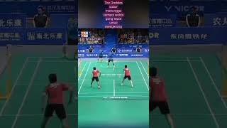 The Daddies sabar menunggu waktu yang tepat untuk menyerang #video #viral #badminton