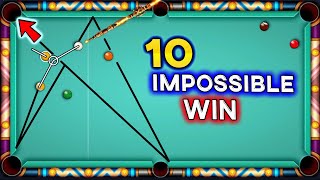 Impossible 8 ball pool Snooker Best Indirect Win 🙀 9 ball pool trick shots