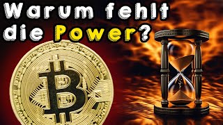 Bitcoin: Wieder kein Ausbruch!! DARUM schwächelt Krypto!