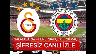 Galatasaray - Fenerbahçe Derbisi Geniş Özet Önemli Pozisyonlar