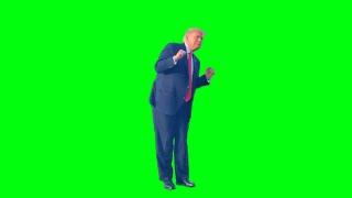 Trump Dancing on Green screen