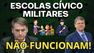 Por que as escolas cívico militares não funcionam? - A Farsa da Escola Cívico Militar