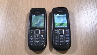 Incoming call & Outgoing call at the Same Time  2 black Nokia 1616