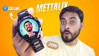 THIS SMARTWATCH IS JUST WOW | Noise Mettalix 1.5" Bluetooth Calling Smartwatch | Unboxing and Review