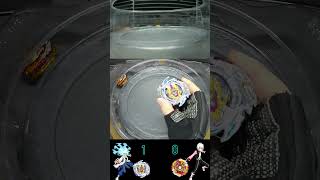 Beyblade Burst Lui B-168 Rage Longinus vs Shu B-172 World Spriggan Battle