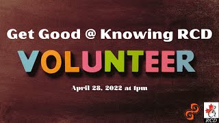 GG@ Knowing RCD Volunteers 4.28.22 (In Cantonese w/ English sub)