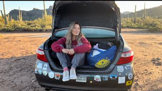 casual few days living out of my car full time