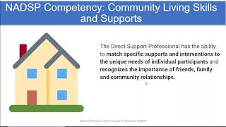 Competency Connection: Community Living