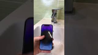 iPhone 14 Pro waterproof #shorts #phone #review #youtubeshorts #iphone #unboxing #howto #nartech