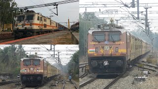 Trains skipping Kazhakkuttam at top speed | Mysore express, Chennai SF & Intercity | #indianrailways