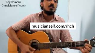 Ilayanila | Unplugged | Guitar Chords | rhythm guitar |