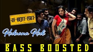 Kodana Kodi Song || BASS BOOSTED || Yuvan Hits || Saroja Movie || Ashwin Bass