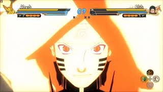 Naruto And kuruma transformation Vs obito Naruto storm connection