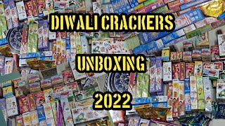 தீபாவளி || Deepavali Crackers unboxing 2022  || in Tamil #colourdreams6087#JothiRamTraders