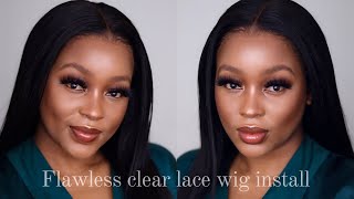 OMG! Must have 😱 It’s giving silk press!! *new* clear lace wig | Xrsbeautyhair