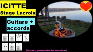 ICITTE / guitare facile - Stage Lacroix