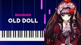 Old Doll - Mad Father | EASY piano tuto