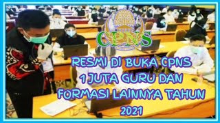 Resmi dibuka formasi guru 1 juta tahun 2021, simak penjelasan menteri PAN RB❗❗