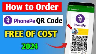 How to Order PhonePe QR Code Stand FREE  | PhonePe QR code order kaise kare