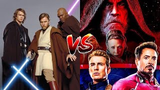 Anakin Skywalker, Ben Kenobi & Mace Windu vs 3 Random from Star Wars & Marvel