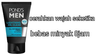 Pond's men bersihkan minyak cerahkan wajah