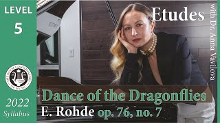 Dance of the Dragonflies, by E. Rohde - RCM Repertoire Gr.5, Etude