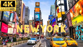 MANHATTAN | NEW YORK CITY - NY , UNITED STATES - A TRAVEL TOUR - UHD 4K