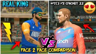 Wcc3 Vs Cricket 22 Which is Best | Wcc3 vs Cricket 22 Comparison | Cricket 22 | Wcc3 |